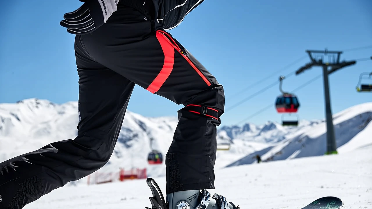 Durable waterproof ski pants