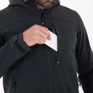 Men's Hooded Softshell Jacket HOSJ-009