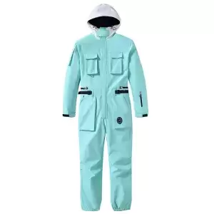 One Piece Ski Suit Men Women 