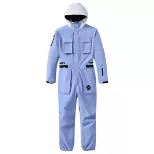 One Piece Ski Suit Men Women 