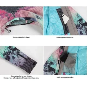 Women Ski Jacket HSKJ-009