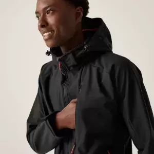 Hooded Hiking Softshell Jacket For Man HOSJ-016