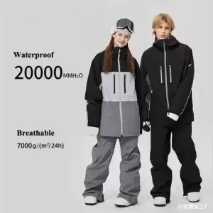Women Quick Dry Snowboard Hoodies Ski Jacket 