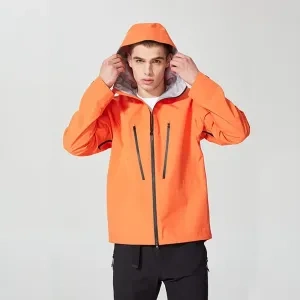 Waterproof  Soft Ski Jacket Hooded