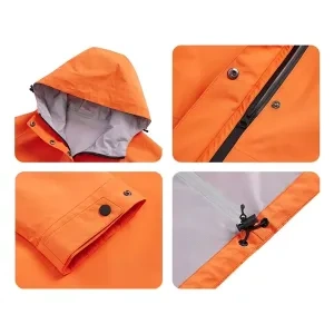 Waterproof  Soft Ski Jacket Hooded