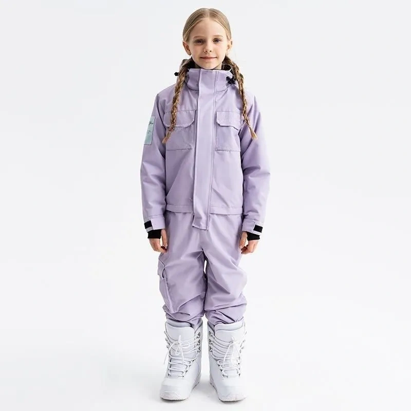 Children Overall Ski Suit HSOP-012