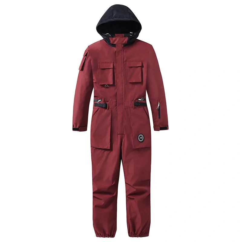 One Piece Ski Suit Men Women