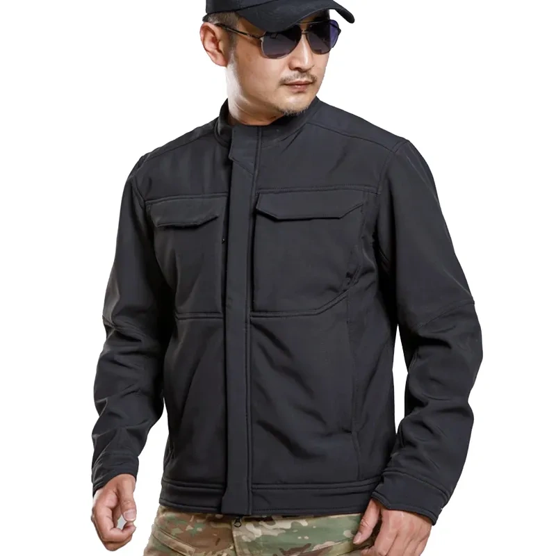 Winter Sharkskin Coats Men Tactical Jacket