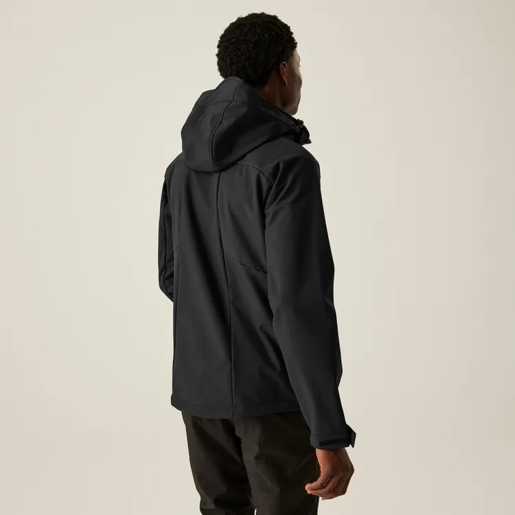 Hooded Hiking Softshell Jacket For Man HOSJ-016