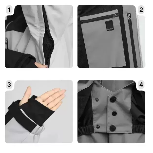 Women Quick Dry Snowboard Hoodies Ski Jacket