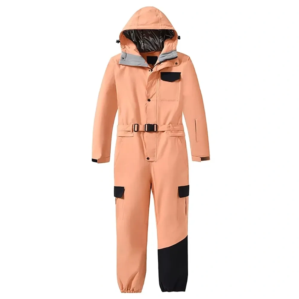 One Piece Snow Suit Winter Insulated Skiwear