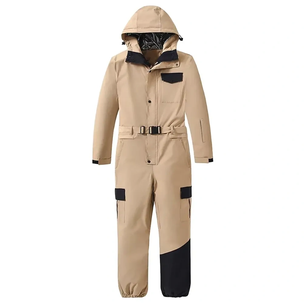 One Piece Snow Suit Winter Insulated Skiwear