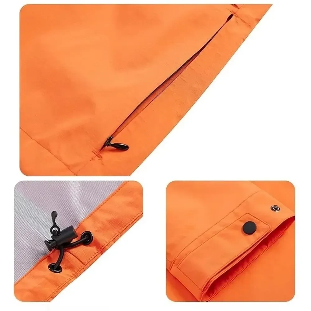 Waterproof  Soft Ski Jacket Hooded